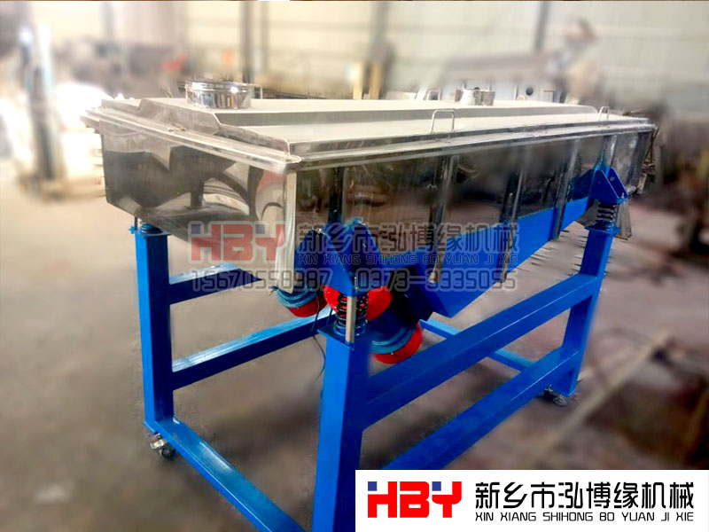 安徽szf-1025兩層不銹鋼直線篩粉機(jī)已發(fā)貨！！請(qǐng)聶經(jīng)理注意查收